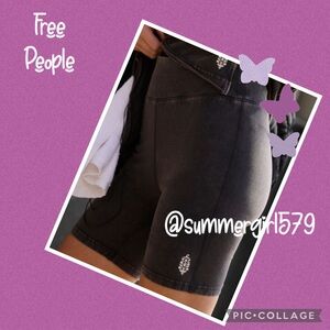 NWOT Free People Movement Biker Short